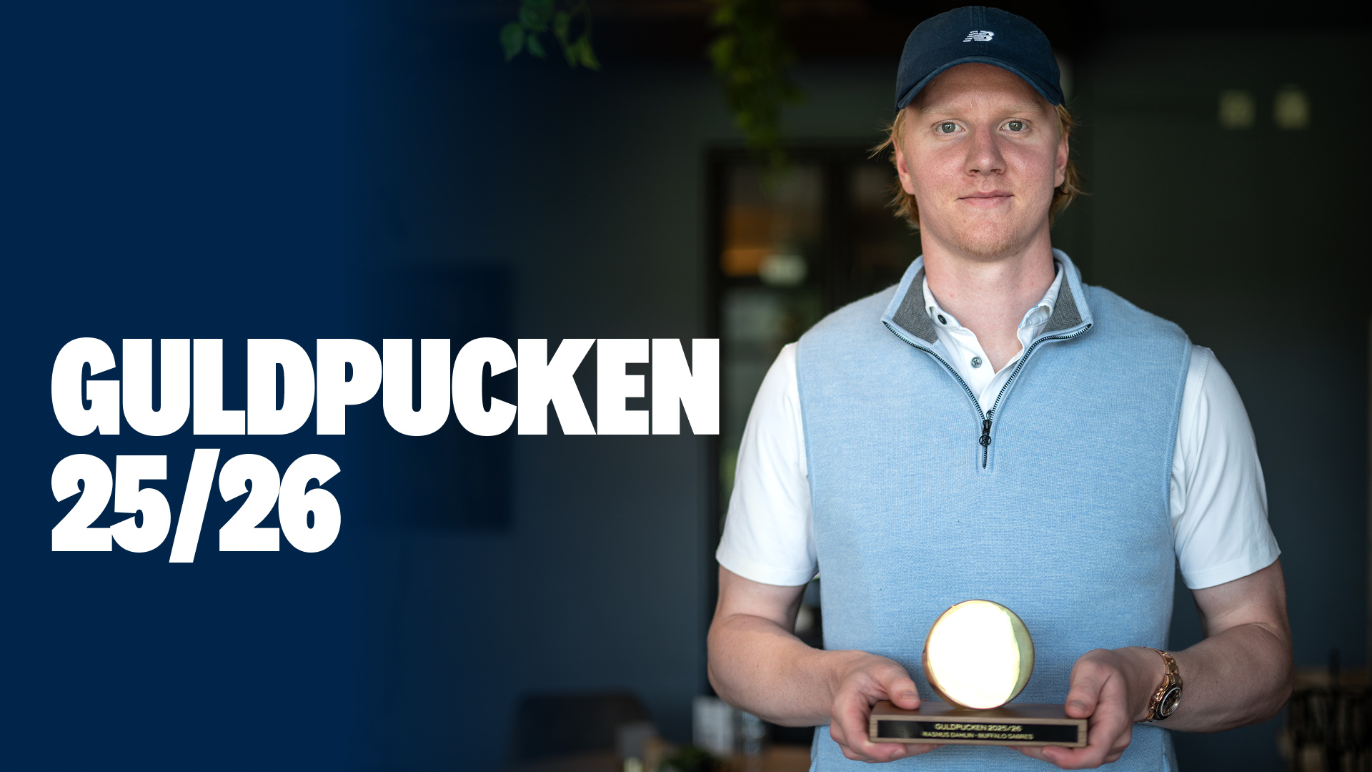 Rasmus Dahlin Guldpucken 2026