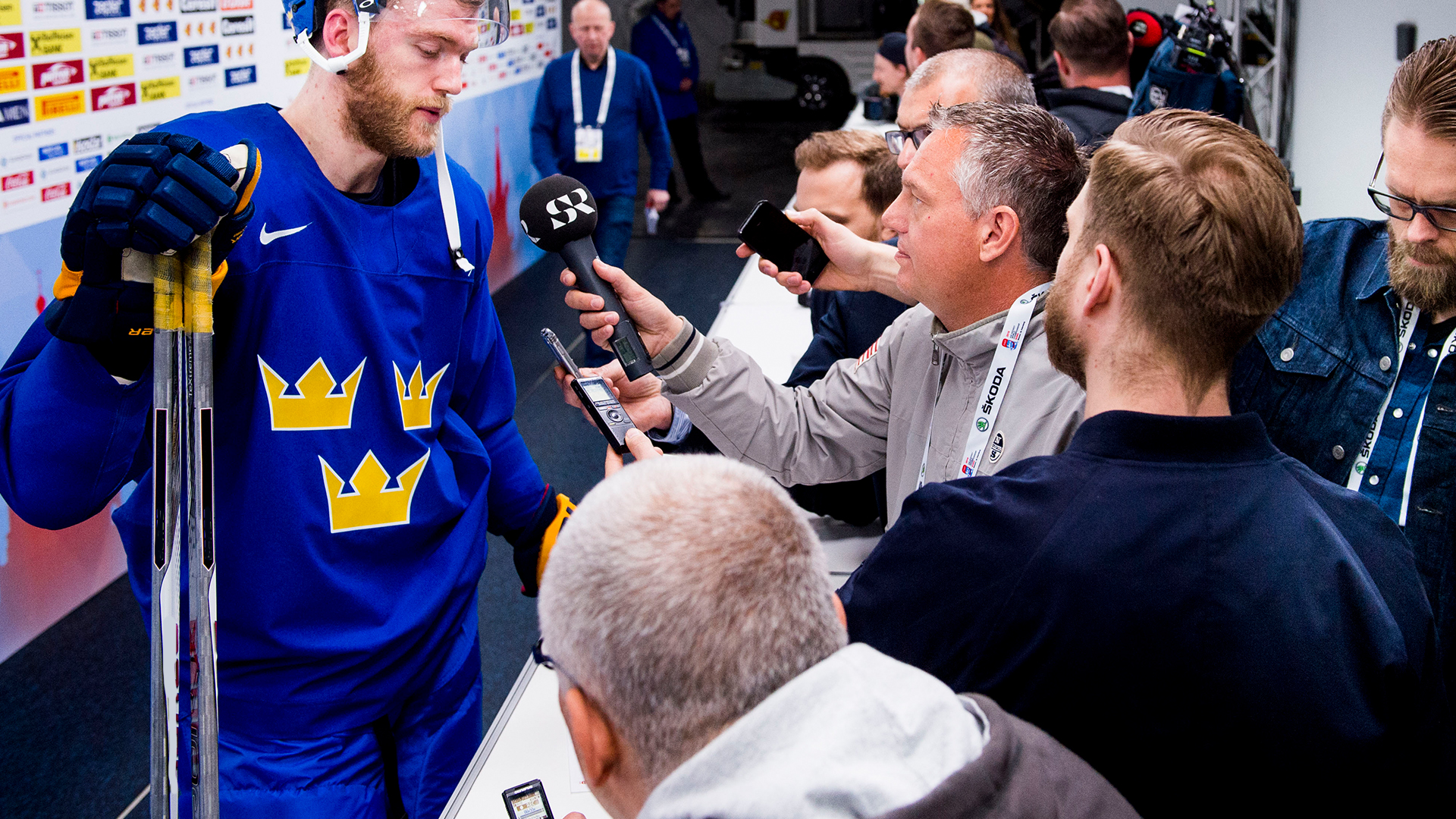 Hockeyjournalisterna Efter Träning