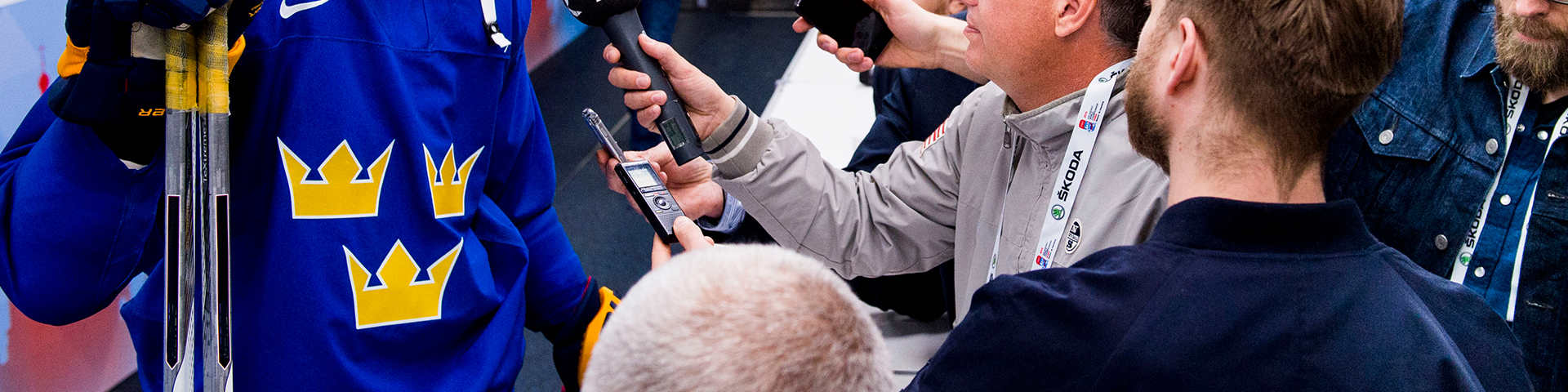 Hockeyjournalisterna Efter Träning